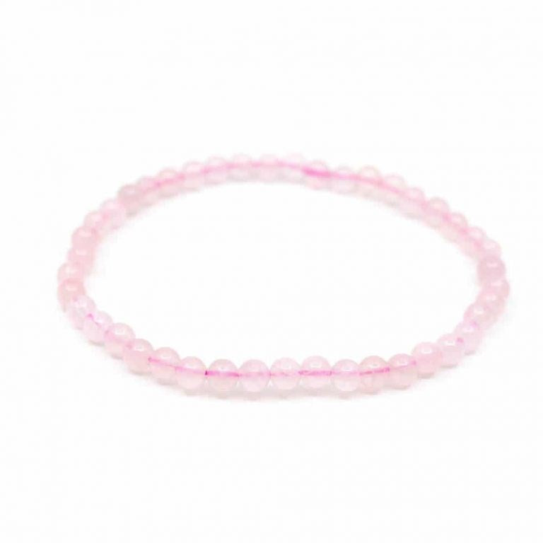 Rozenkwarts Kogelarmband – Voor Onvoorwaardelijke Liefde en Verbinding