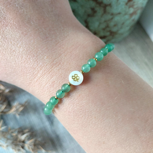Good Luck Armbandje – Groene Aventurijn