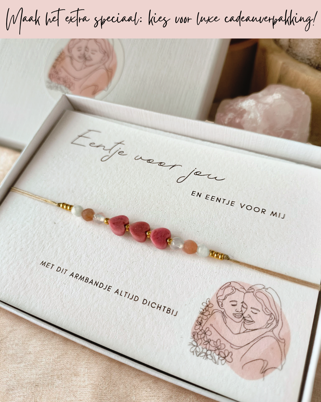 Moeder-Dochter Edelsteen Armbandjes – Een Tijdloos Symbool van Liefde en Verbondenheid