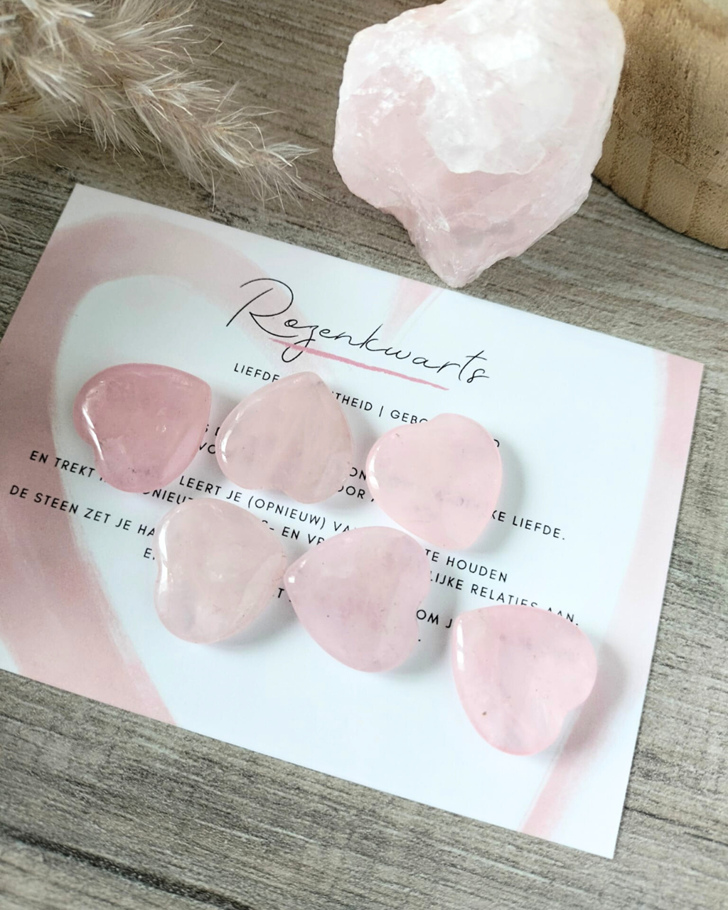Rozenkwarts Hartje – Een Symbool van Onvoorwaardelijke Liefde