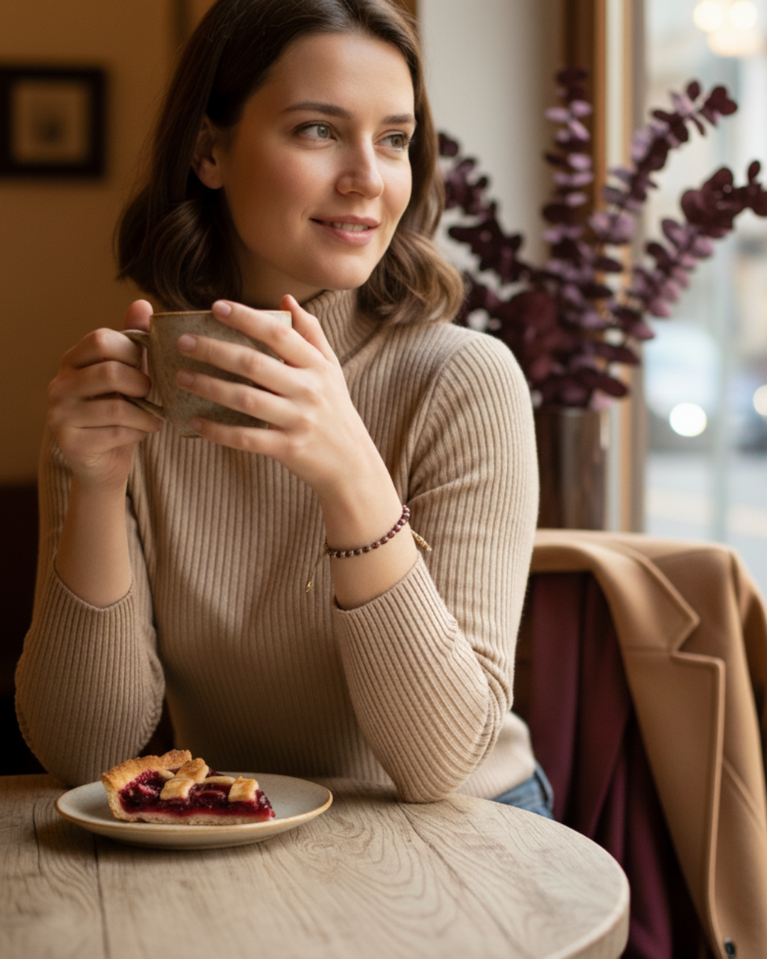 Granaat Petite Armband – Fijn, Krachtig & Betekenisvol