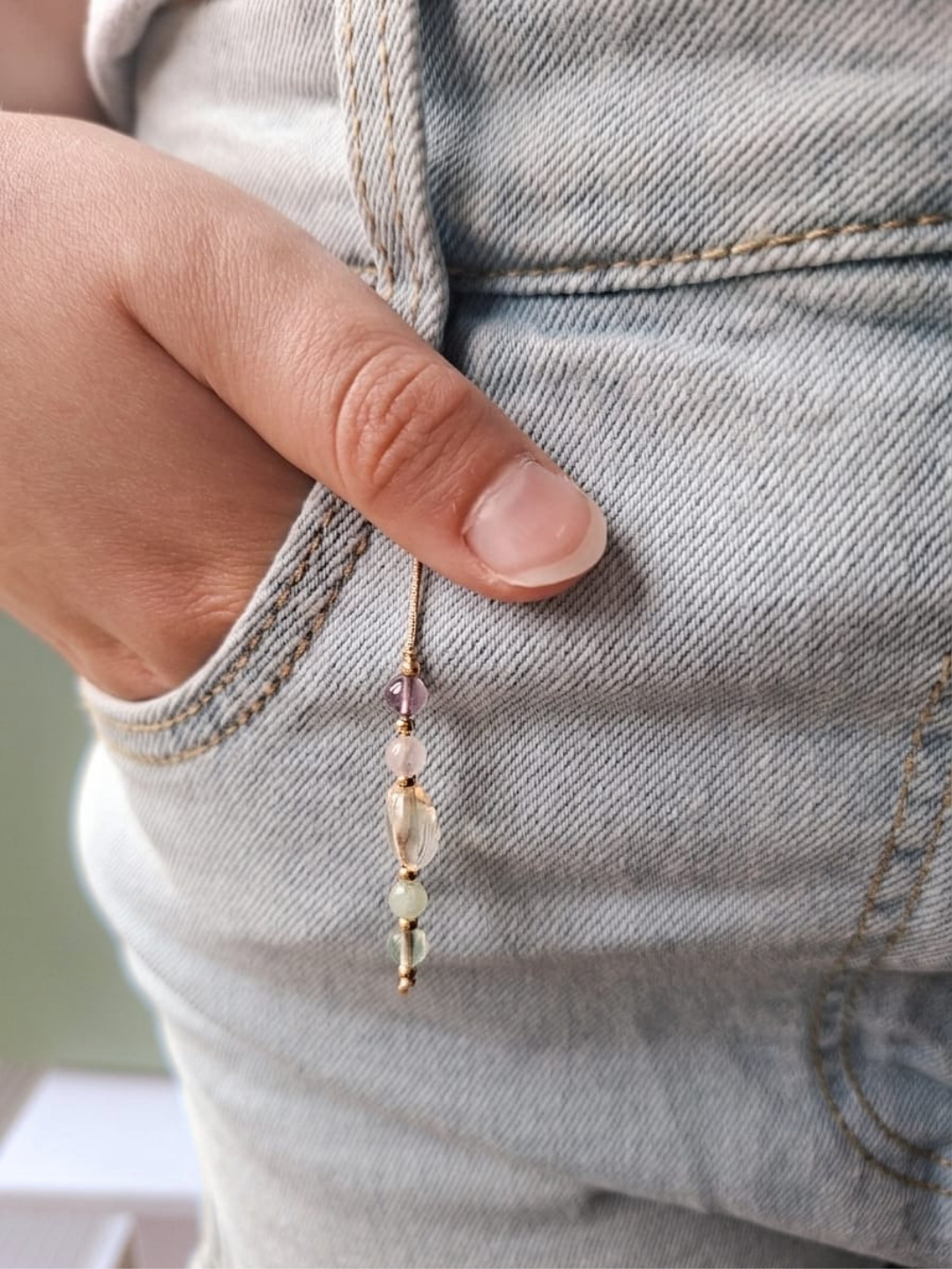 Back to School Edelsteen Hanger – ‘Slim, sterk en dapper’