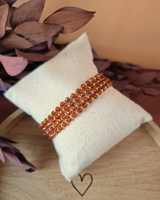 Carneool Petite Armband – Fijn, Energiek & Betekenisvol