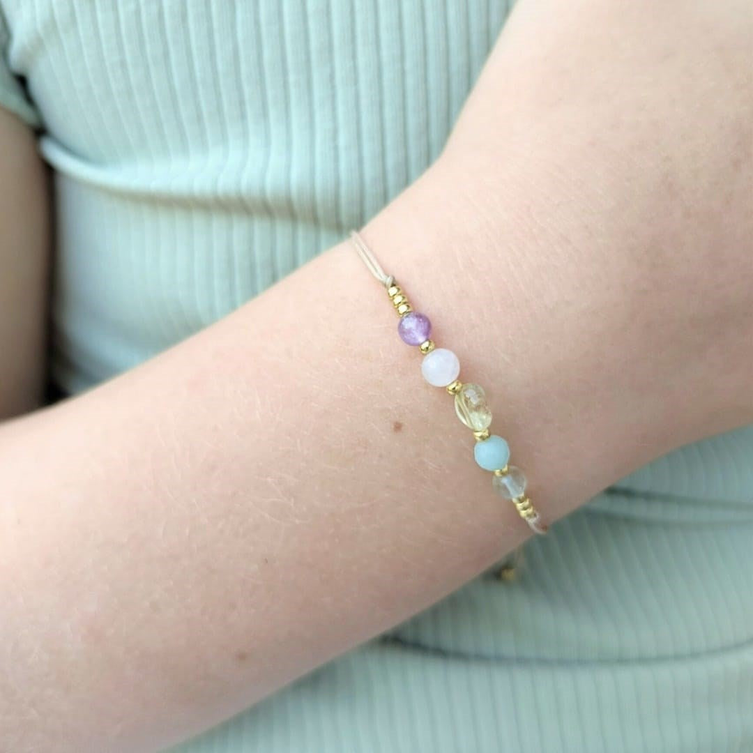 Back to School Armbandje – ‘Slim, sterk en dapper’