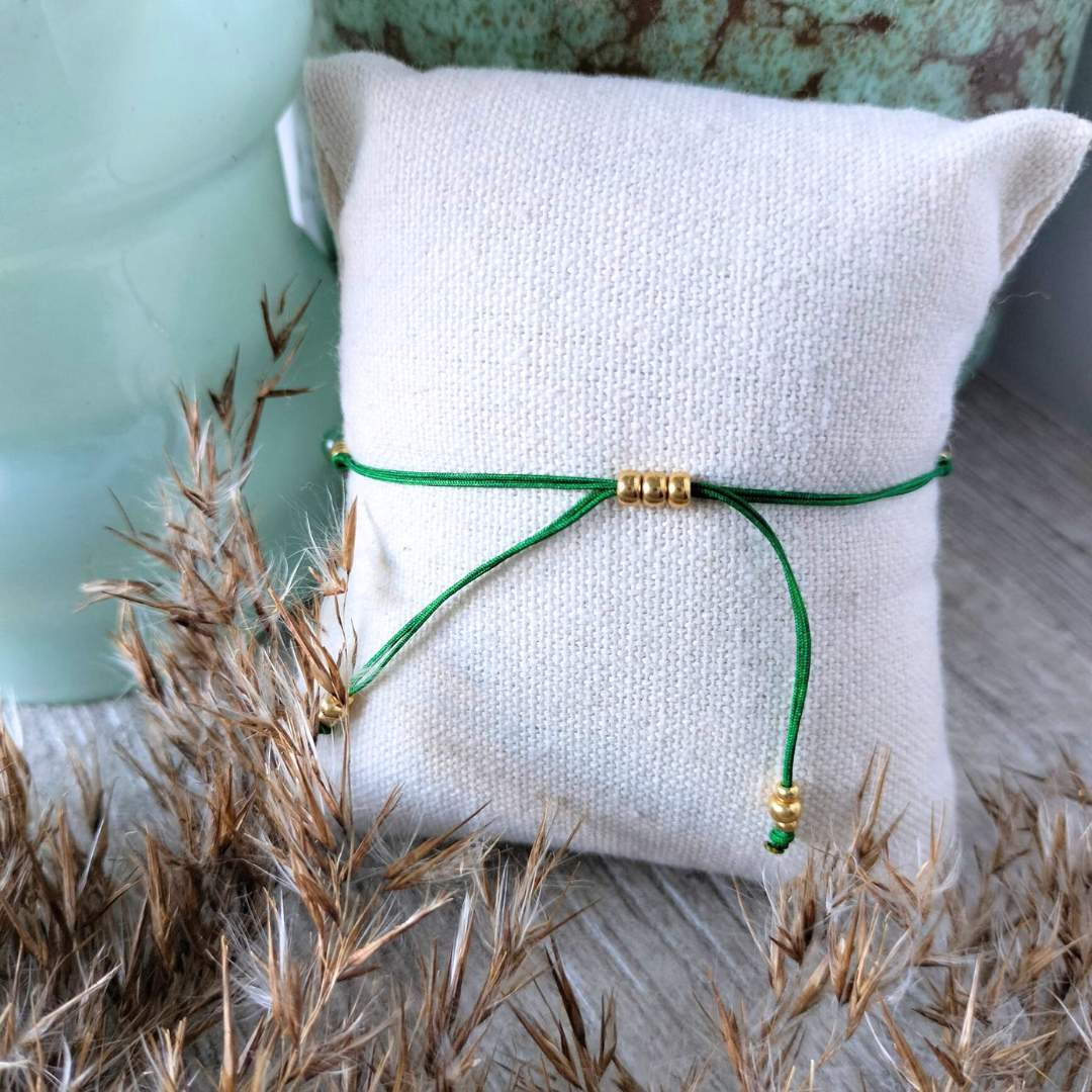 Good Luck Armbandje – Groene Aventurijn