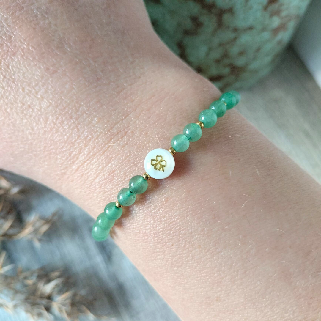 Good Luck Armbandje – Groene Aventurijn